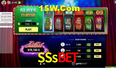 Provedores de Jogos SSsbet